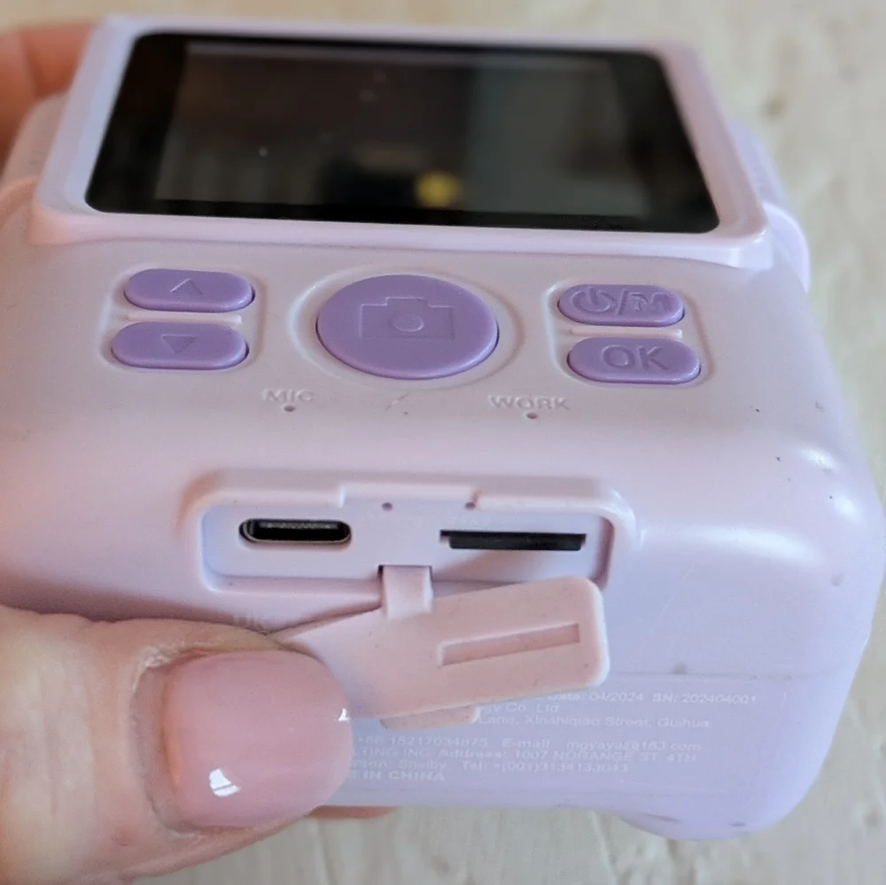 Kids Digital Camera with Instant Print - Purple